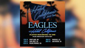 The Eagles tour 2022 features 'Hotel California' album with orchestra