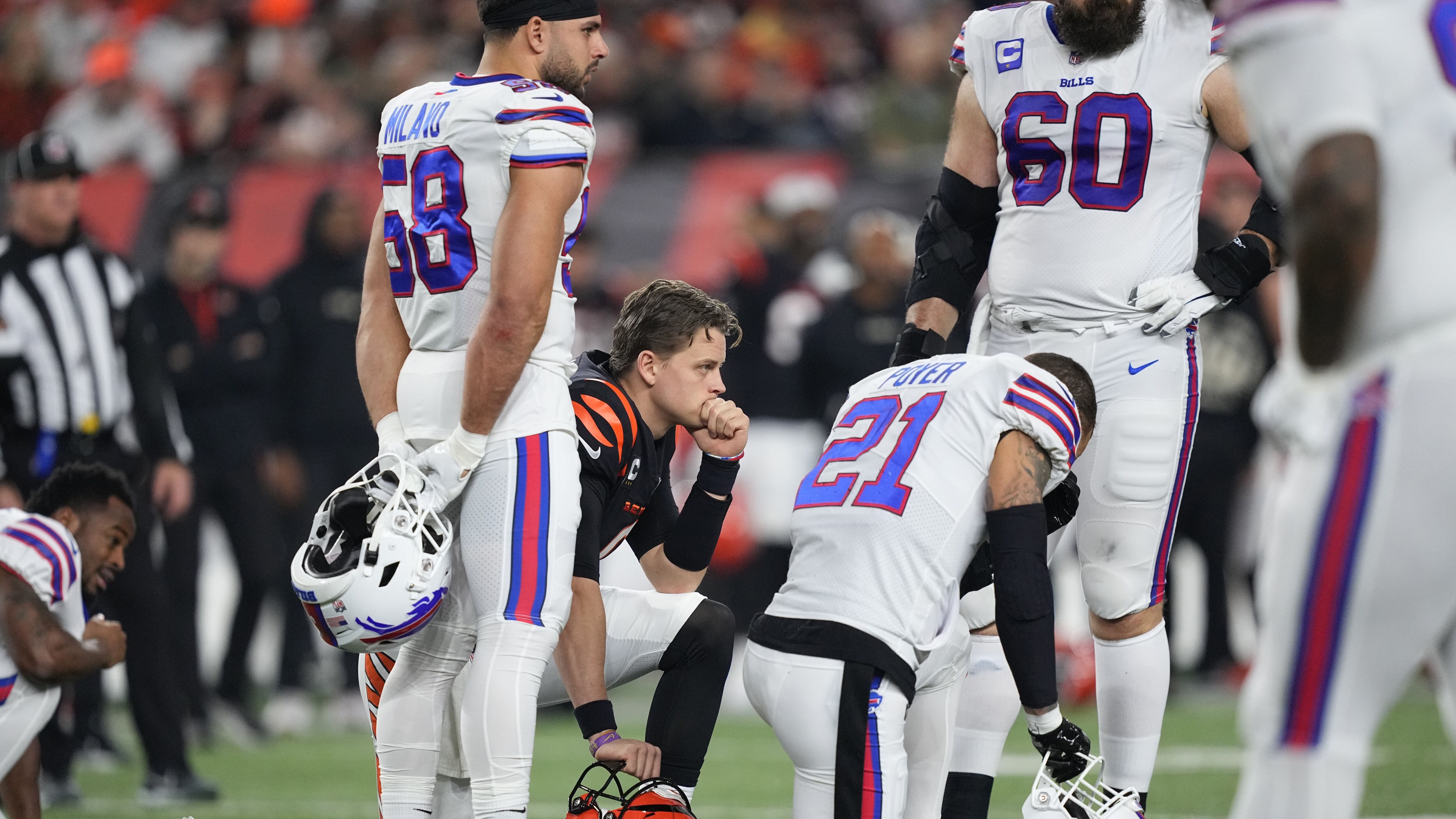 NFL teams honor Damar Hamlin in regular season finale, Bills teammate Hines  scores 2 kickoff return TDs in win – The Denver Post