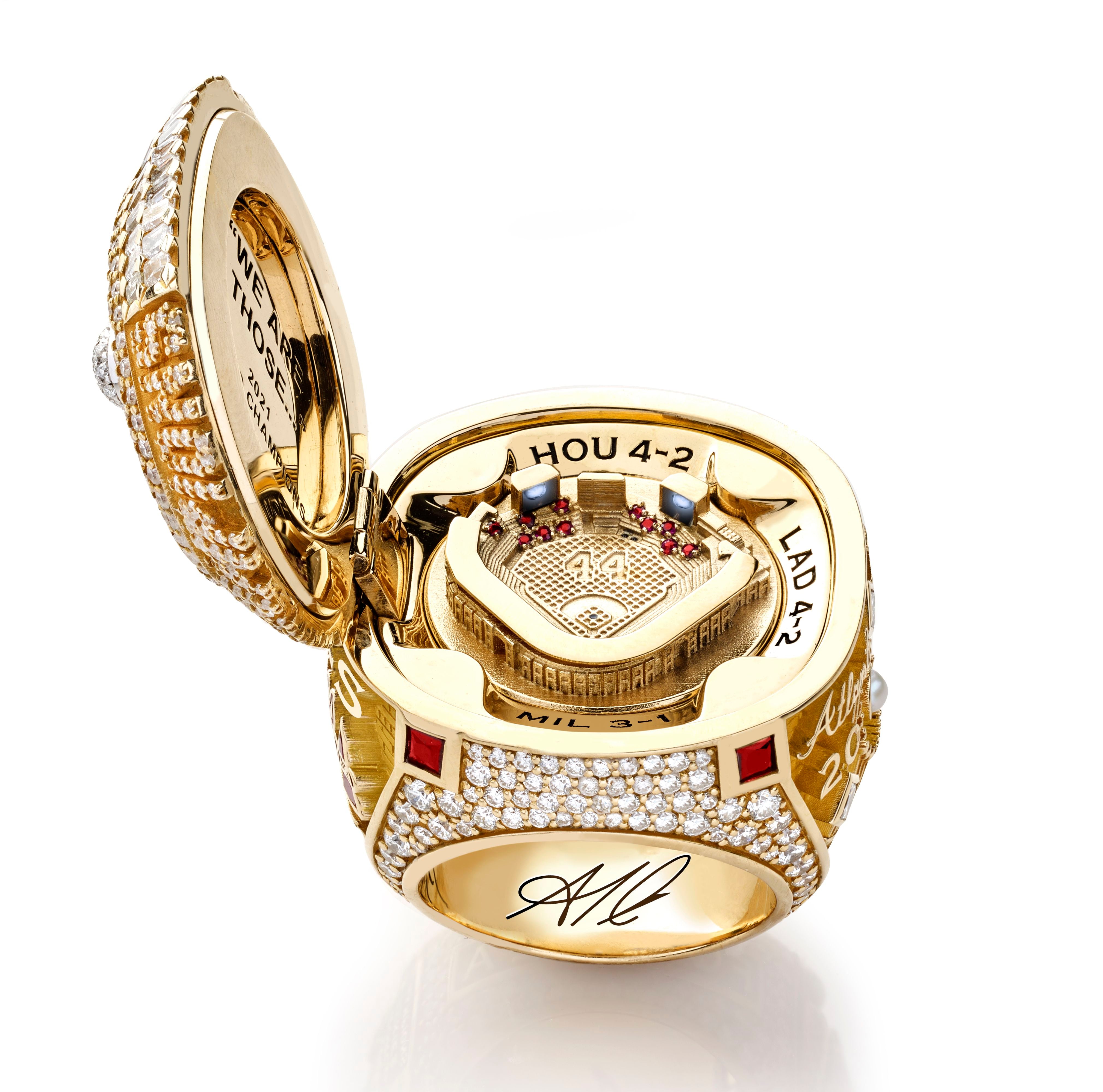 Jostens and the Atlanta Braves Celebrate the 2021 World Series with a  One-of-a-Kind Ring that Brings Their Championship Journey to Life