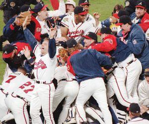 Atlanta native Marquis Grissom remembers catching the final out of the '95  World Series – WSB-TV Channel 2 - Atlanta