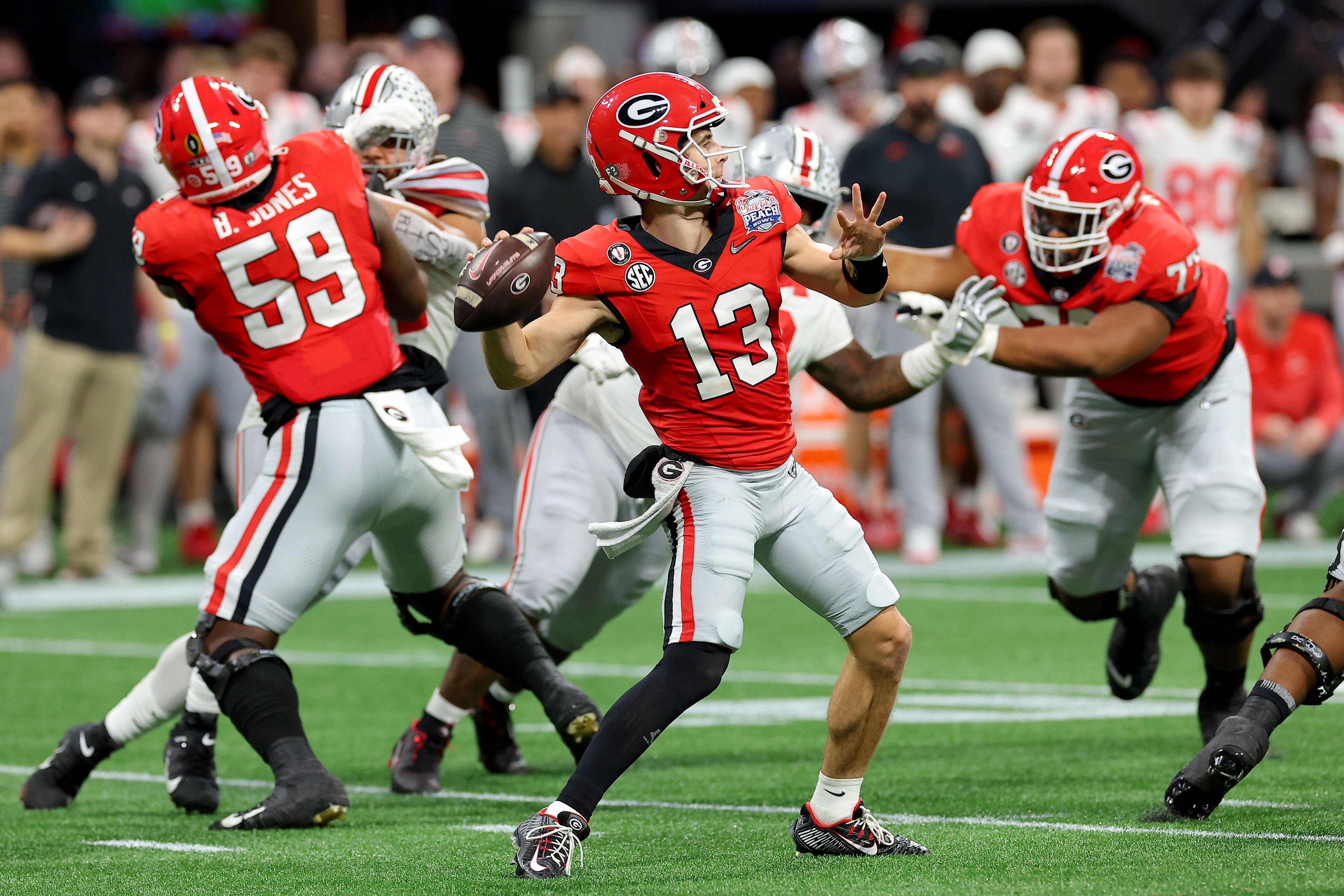 Stroud, Ohio State come up just short, lose Peach Bowl 42-41