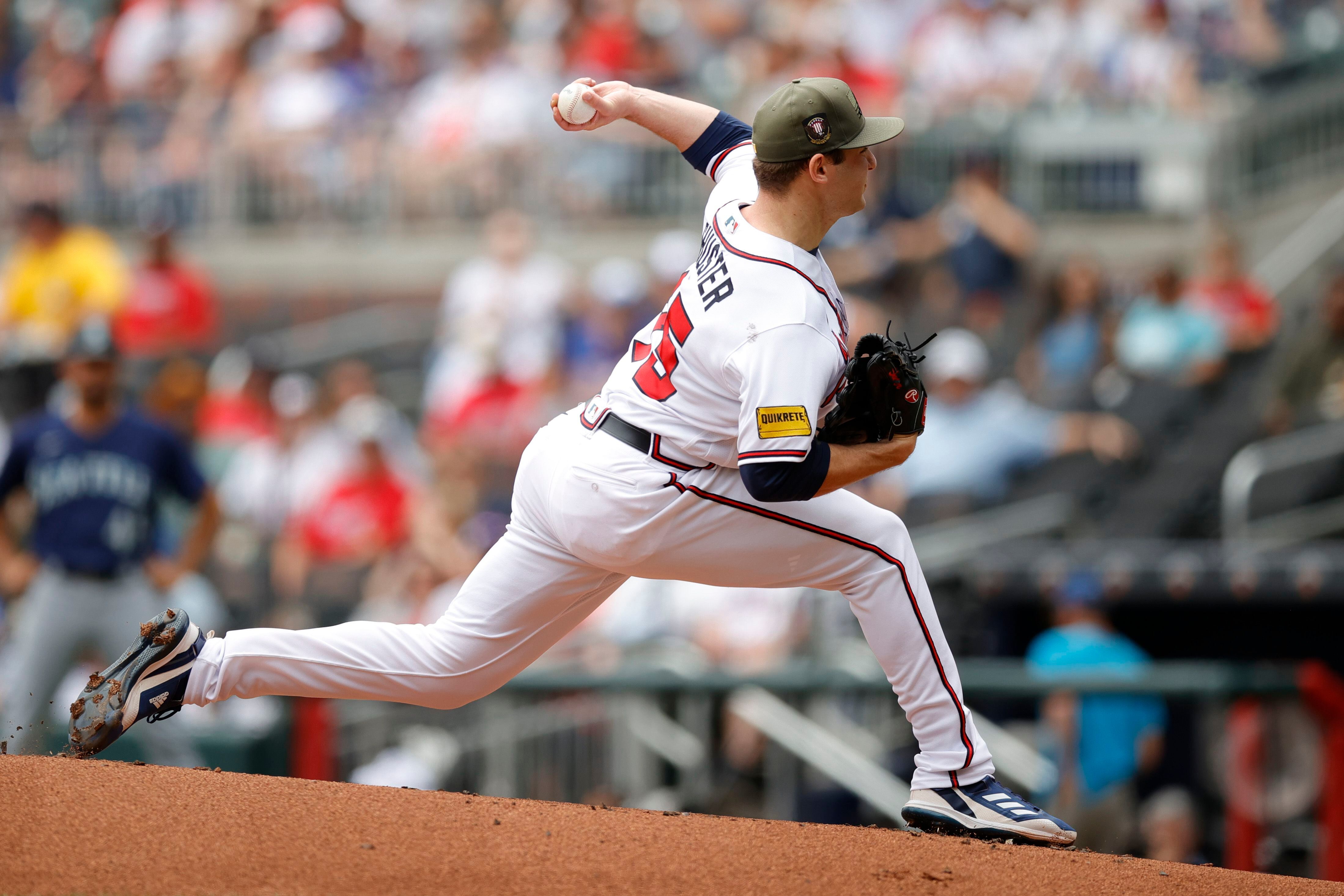 Atlanta rookie Shuster allows only 1 hit as Braves edge Mariners 3