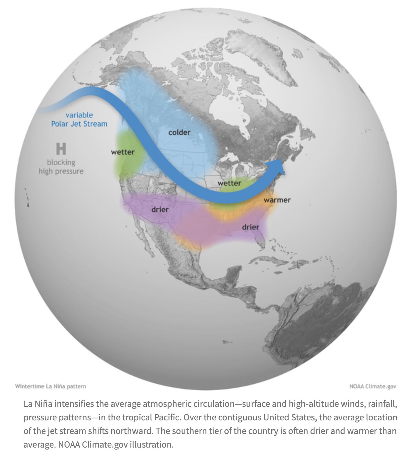 Winter Atlanta La Nina 2021